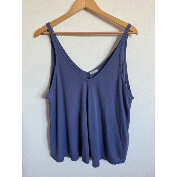 Free People Intimately Flow Tank Top Blue Purple Casual Womens Sise Medium - Picture 1 of 5